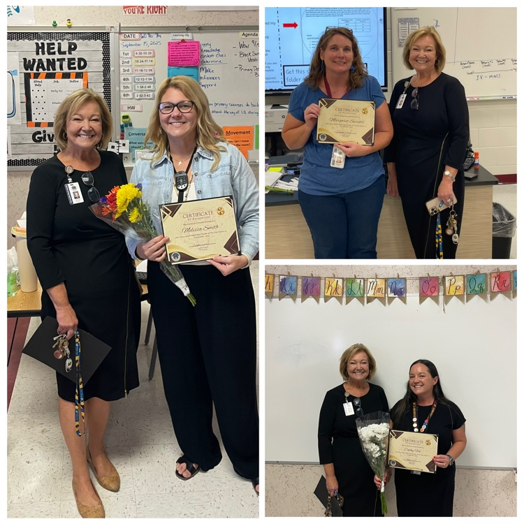 Teacher of the Year and School Related Employee of the Year finalists at LAJH 