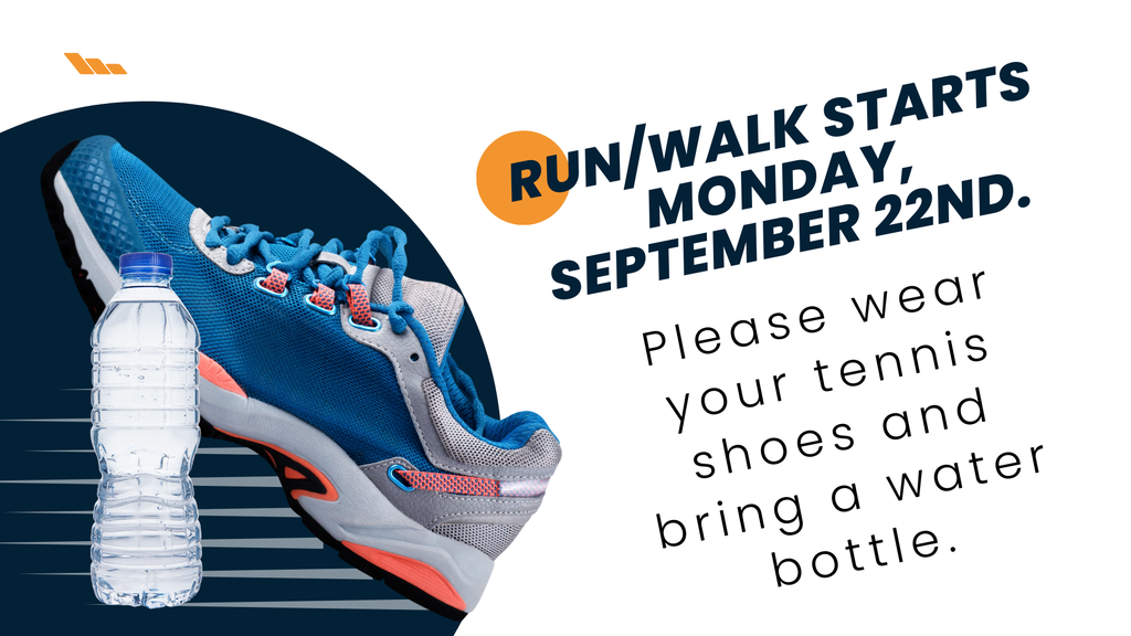 Run/Walk Starts 9/22
