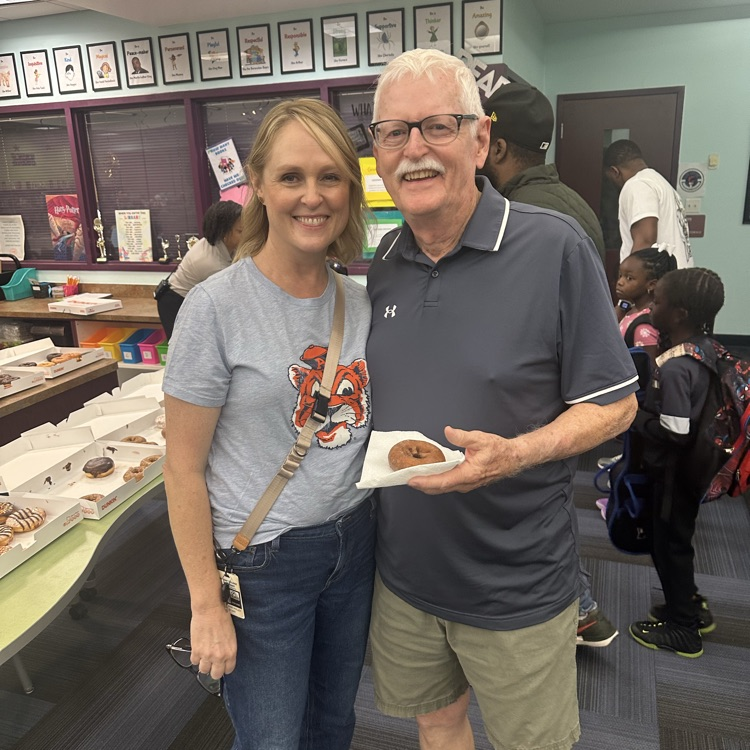 A teacher with their dad