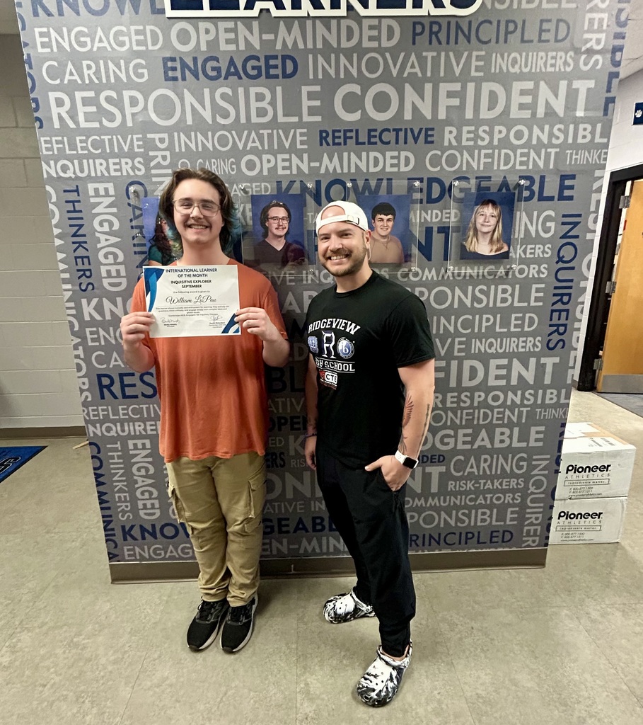 September International Learner of the Month