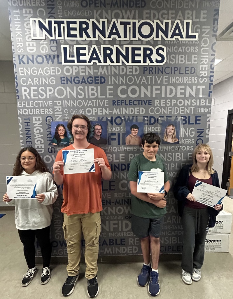 September International Learner of the Month
