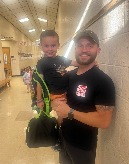 More Dad pictures! Thank you again for a great morning!