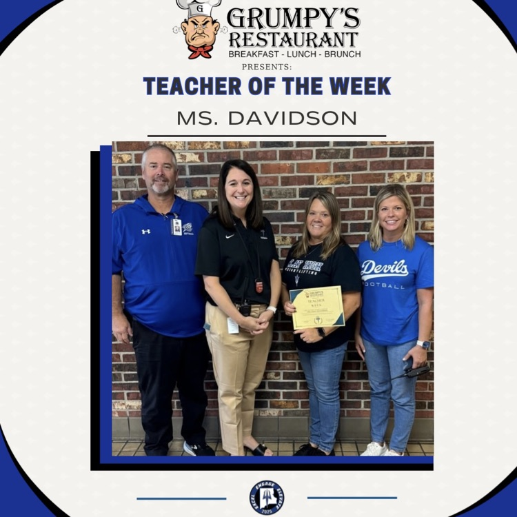 teacher of the week