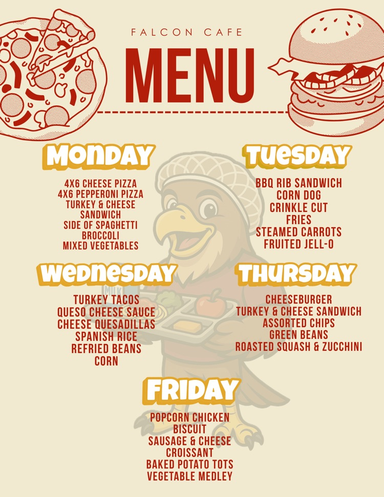 9/22 Menu 
