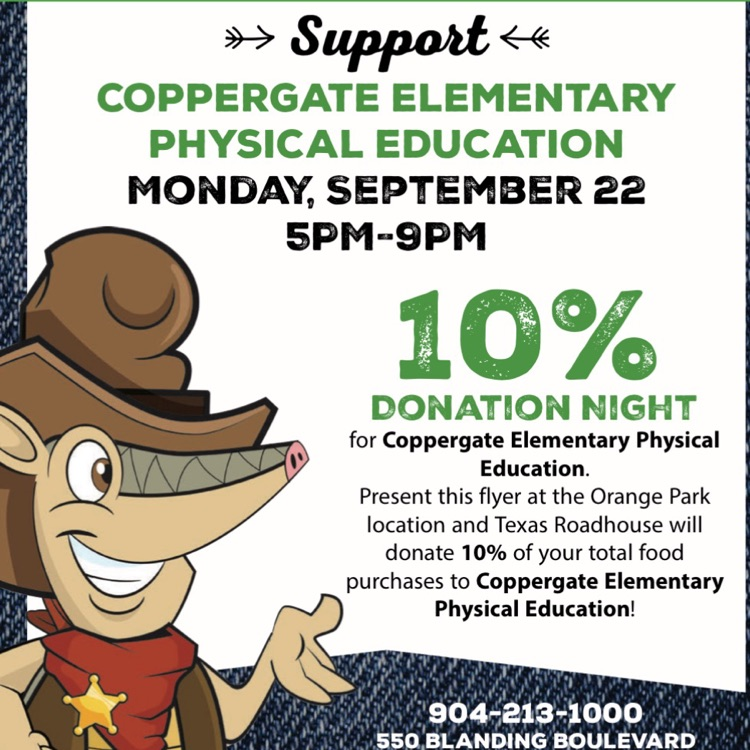 Texas Roadhouse fundraiser announcement