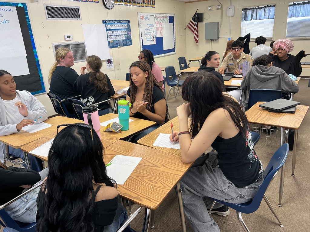 Collaboration and critical thinking were on full display in Ms. Mayfield’s AICE U.S. History class! Students worked in groups, shared ideas, and debated some of the most challenging questions of Reconstruction — how to reunify the Union, secure freedom, and shape the nation’s future. Through teamwork, discussion, and problem-solving, our Panthers are not just learning history — they’re learning to think like historians.