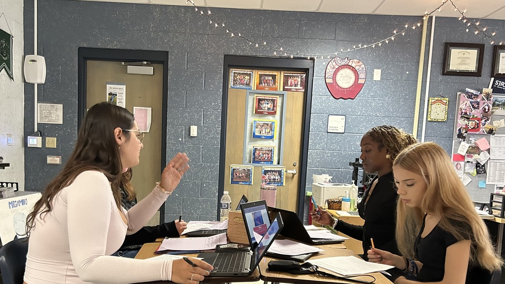 Ms. Brown’s Speech students dove into how ads persuade us, spotting bandwagon, testimonial, repetition, humor, and loaded language, and linking each to ethos, pathos, and logos. Using Pear Deck to capture every voice, they teamed up for a “scavenger hunt” of infomercials, then transferred those skills to a written speech, “Why Every Student Should Join a School Club.” Next up: student-created infomercials that put these strategies to work!