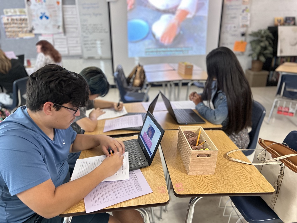 Ms. Brown’s Speech students dove into how ads persuade us, spotting bandwagon, testimonial, repetition, humor, and loaded language, and linking each to ethos, pathos, and logos. Using Pear Deck to capture every voice, they teamed up for a “scavenger hunt” of infomercials, then transferred those skills to a written speech, “Why Every Student Should Join a School Club.” Next up: student-created infomercials that put these strategies to work!