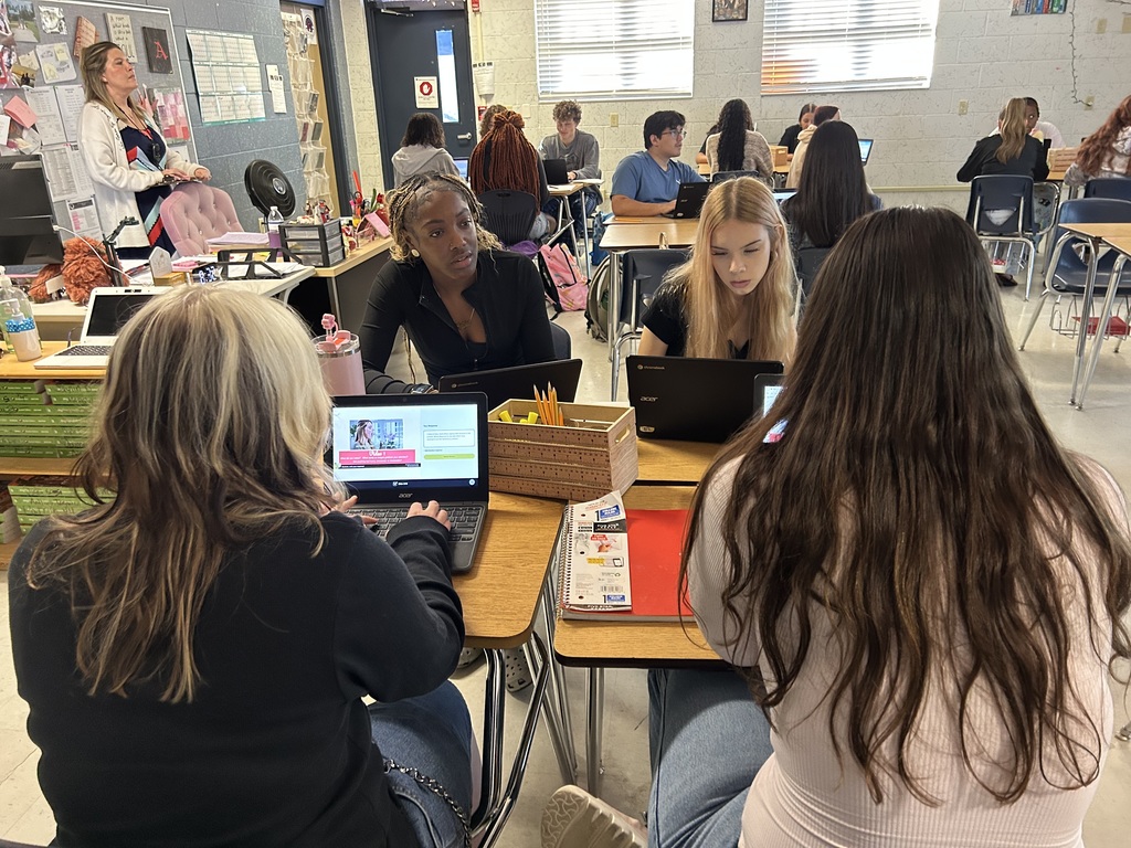Ms. Brown’s Speech students dove into how ads persuade us, spotting bandwagon, testimonial, repetition, humor, and loaded language, and linking each to ethos, pathos, and logos. Using Pear Deck to capture every voice, they teamed up for a “scavenger hunt” of infomercials, then transferred those skills to a written speech, “Why Every Student Should Join a School Club.” Next up: student-created infomercials that put these strategies to work!