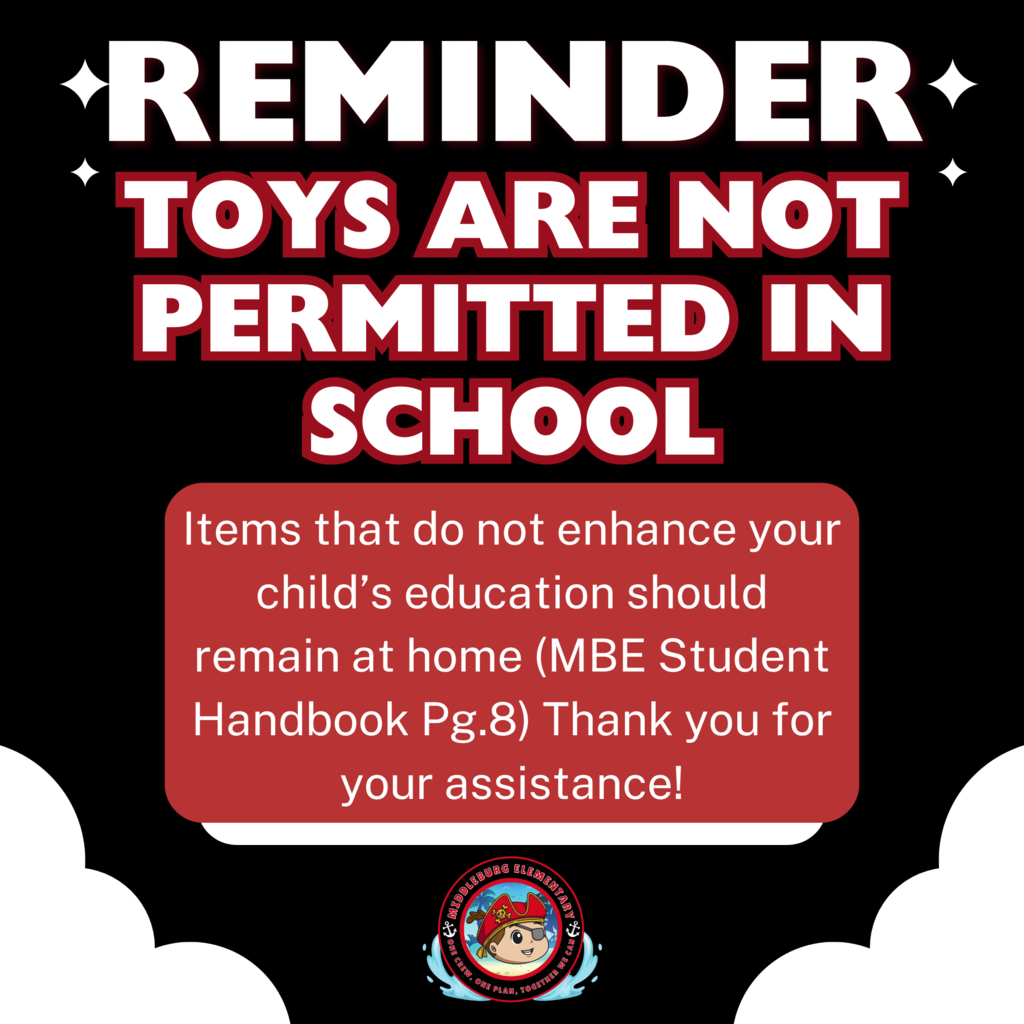 Toys are not permitted in school