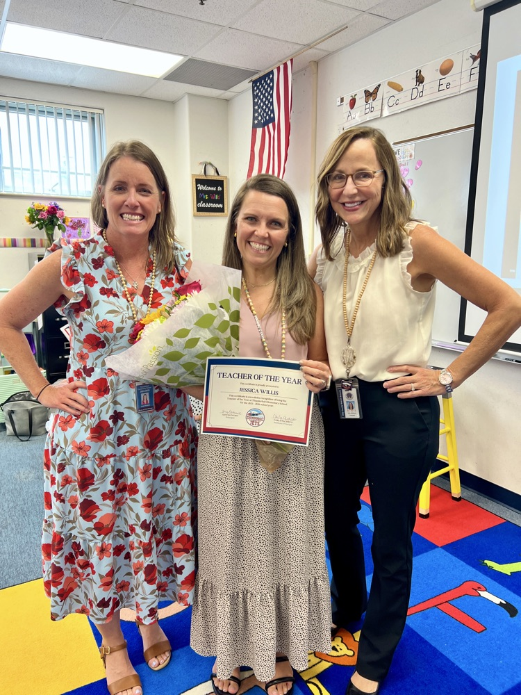 Teacher of the Year- Mrs. Willis