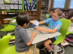 Today in science class, Mrs. Nettle’s class of future Manatee Scientists is diving into the world of liquid volume with their trusty measuring tools!