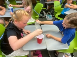 Today in science class, Mrs. Nettle’s class of future Manatee Scientists is diving into the world of liquid volume with their trusty measuring tools!