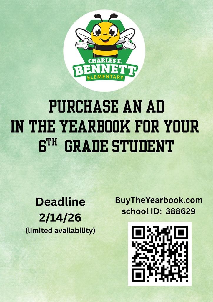 6th Grade Yearbook ad.