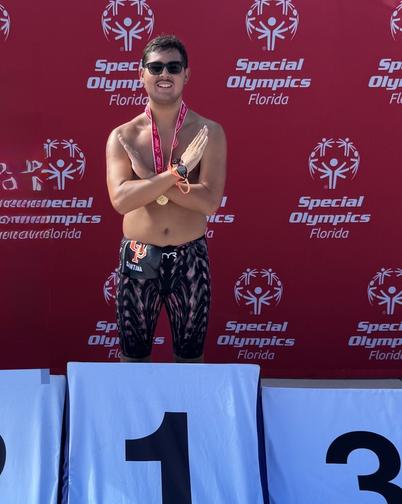 Nicholas swimming competition