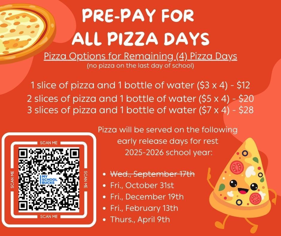 Pizza Days left...