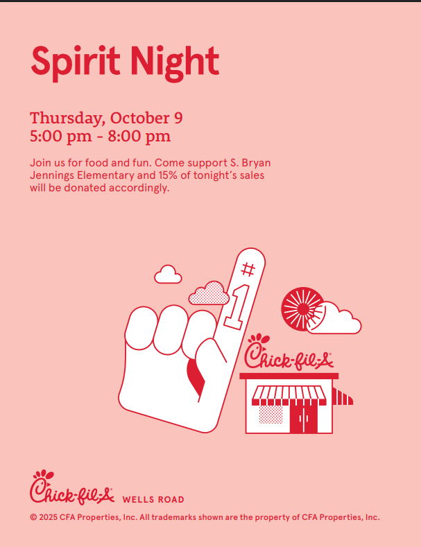 CFA Spirit Night