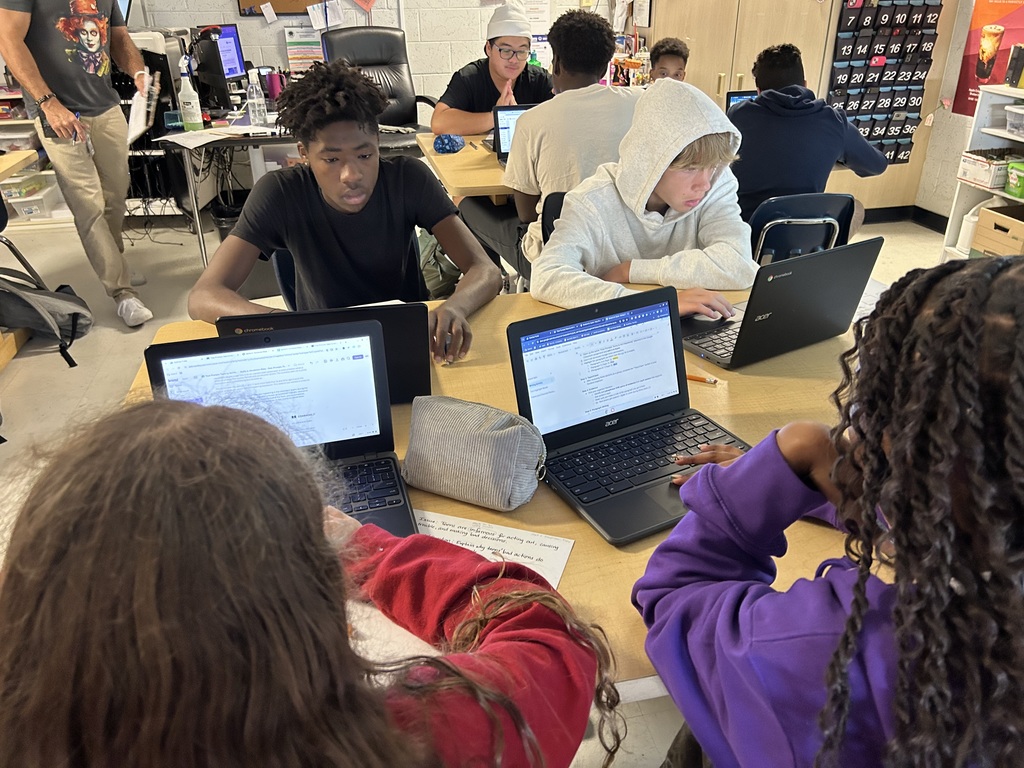 Students in Mr. Schellhorn’s freshman English class sharpened their writing skills by examining how fear and brain development influence teenage decision-making. Using graphic organizers and annotation tools, students identified claims, selected textual evidence, and explained their reasoning to build strong, well-supported responses. As they worked, Mr. Schellhorn provided real-time feedback and encouraged students to refine their thinking, turning analysis into confident, structured writing. This lesson perfectly blended critical thinking, engagement, and rigor, helping Panthers grow as readers, writers, and thinkers.