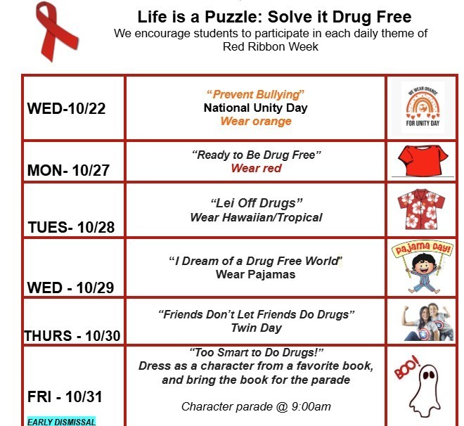 red ribbon week 25