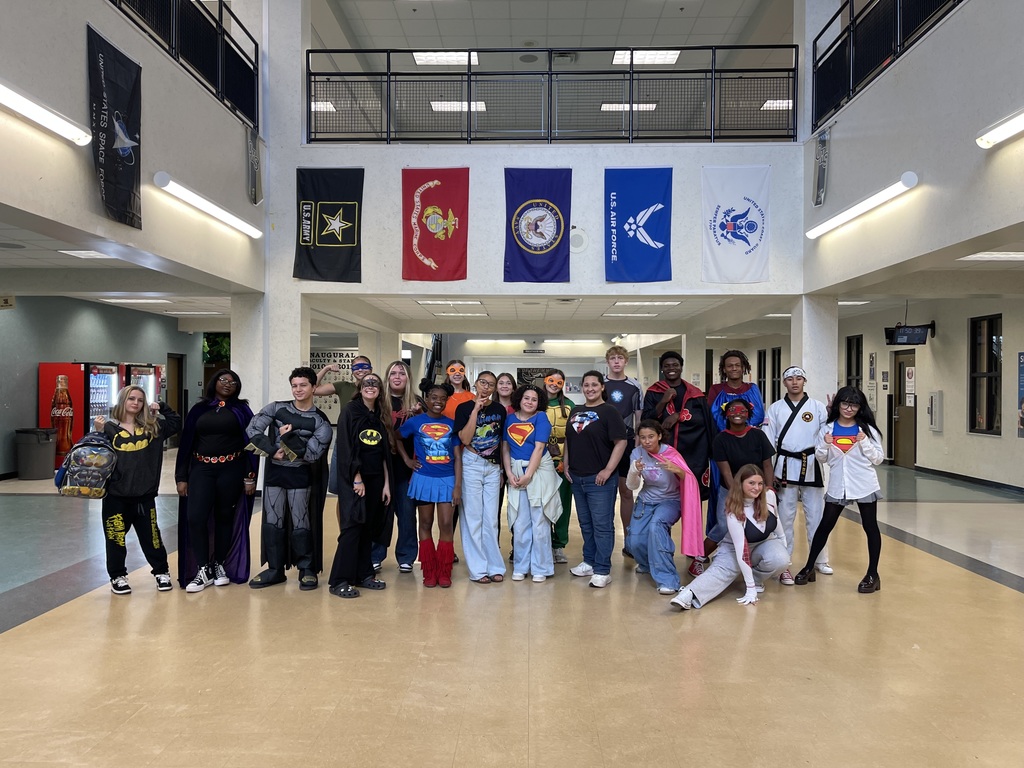 Superhero Spirit Week Dress Up