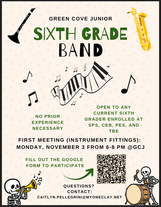 GCS 6th Grade Band