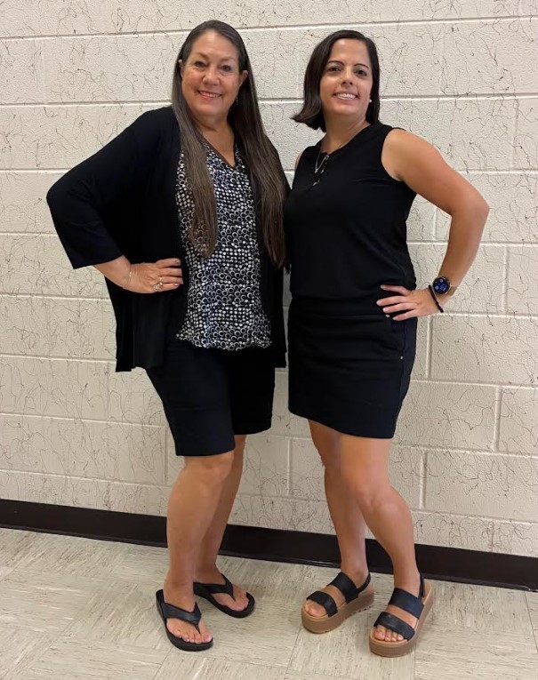 Our team’s been harboring a top-secret mission all week, but it looks like our sharp-eyed Manatees might be onto us! We've been strutting around in new styles each day for a spirit week extravaganza! 💙🥸💛