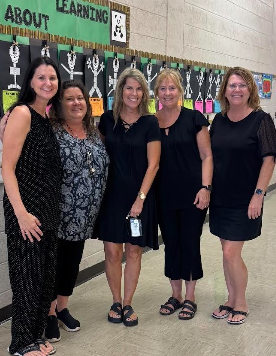 Our team’s been harboring a top-secret mission all week, but it looks like our sharp-eyed Manatees might be onto us! We've been strutting around in new styles each day for a spirit week extravaganza! 💙🥸💛