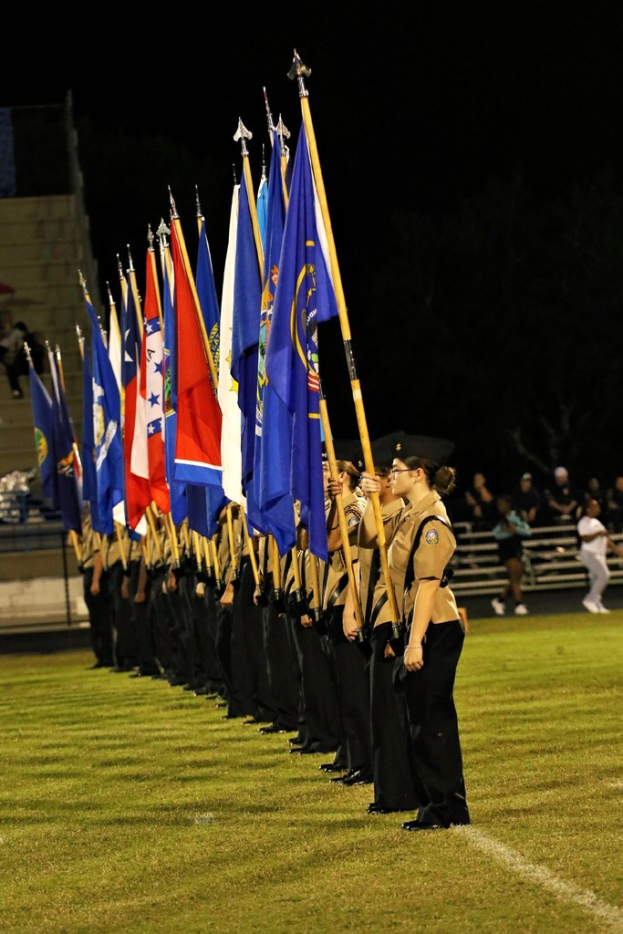 We are deeply grateful to Leonard's Photography for their role in preserving the memories of our NJROTC's outstanding performance at Homecoming. Their photos of the NJROTC presenting Flags and Swords to honor our Homecoming Court are a testament to their dedication.  #PanthersRISE