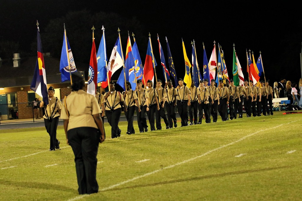 We are deeply grateful to Leonard's Photography for their role in preserving the memories of our NJROTC's outstanding performance at Homecoming. Their photos of the NJROTC presenting Flags and Swords to honor our Homecoming Court are a testament to their dedication.  #PanthersRISE