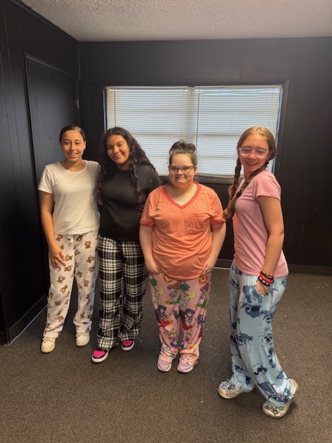 Ms. Wilson’s Theatre 1 students completed their first cumulative project this week, and what a show it was! After learning about the areas of the stage and how to create strong blocking, students put their skills to the test through a lip sync performance. Each group chose a song made before 2005 and brought it to life for their classmates with creativity, energy, and confidence. 