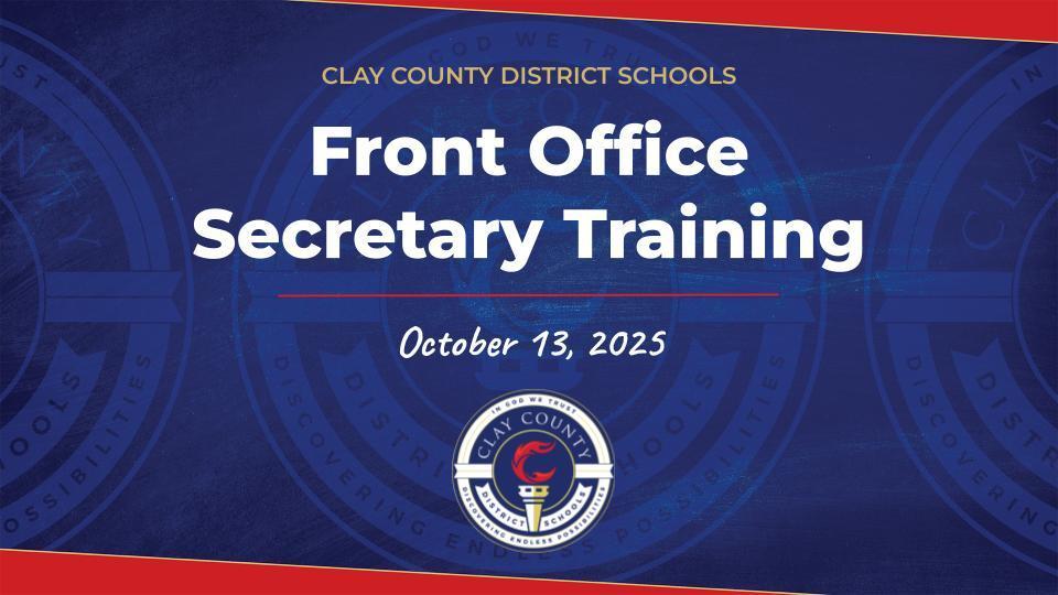 Front Office Secretary Training