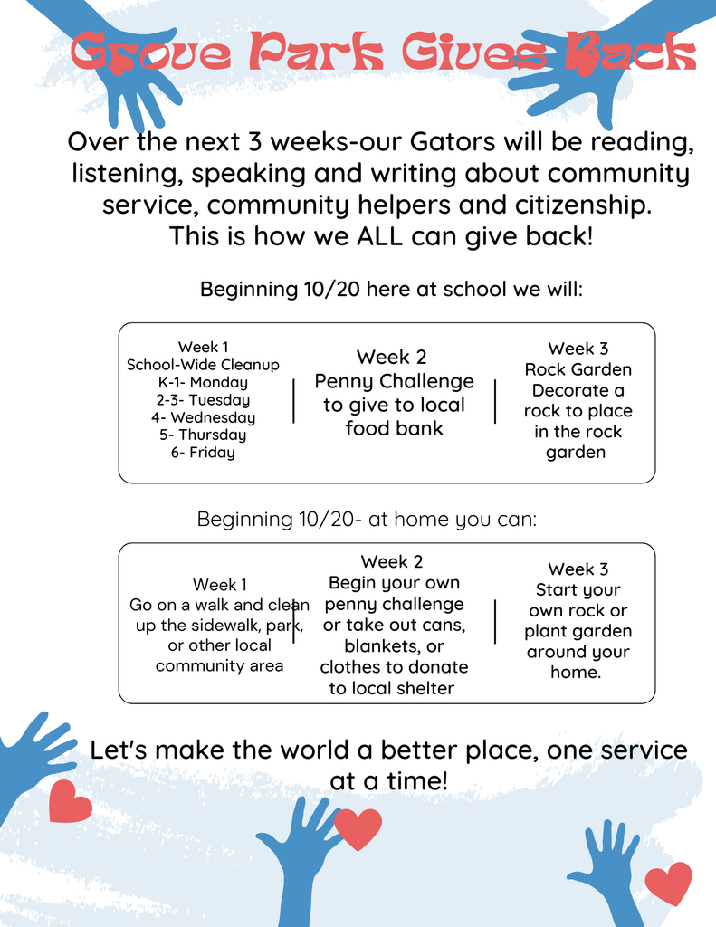 Grove Park Gives Back!