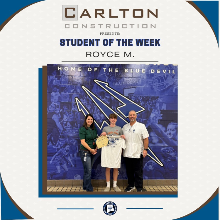 CTE student of the week