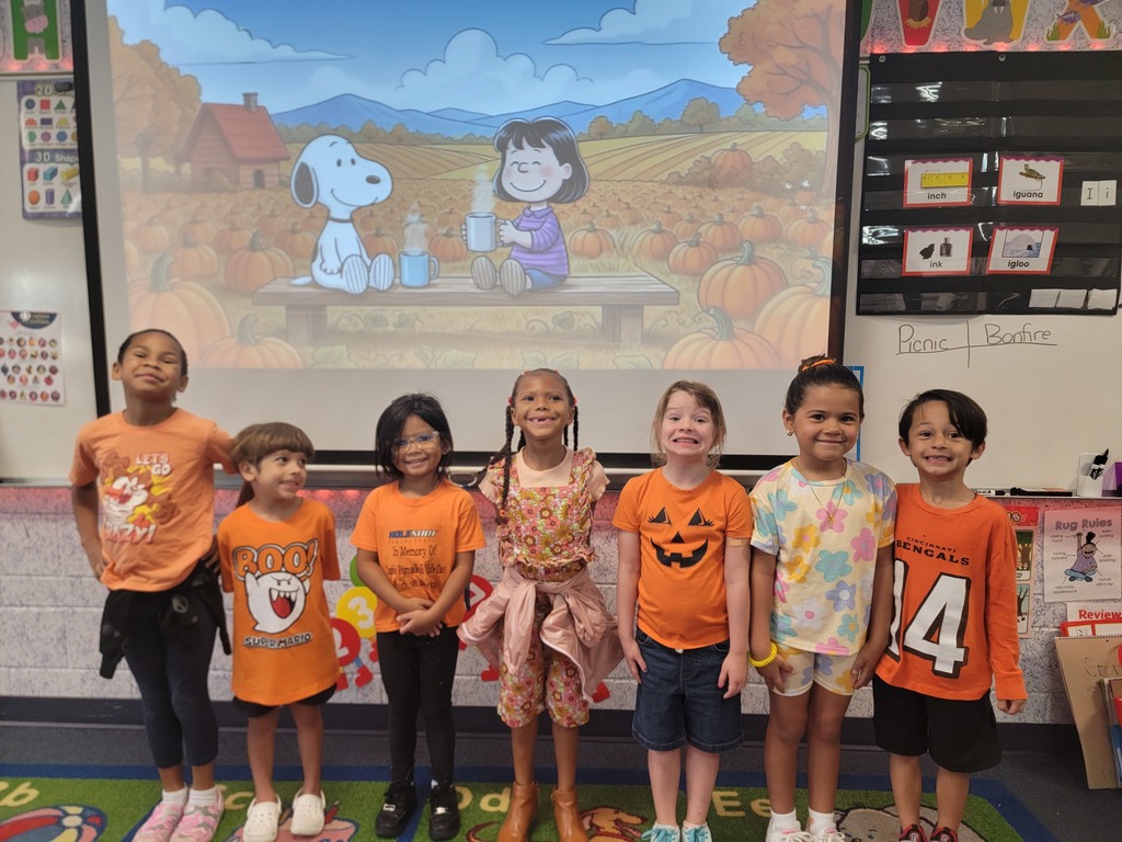 🧡Unity Day Fun!🧡 We are loving all the orange walking thru our hallways to celebrate against bullying! Thanks to everyone who wore orange!