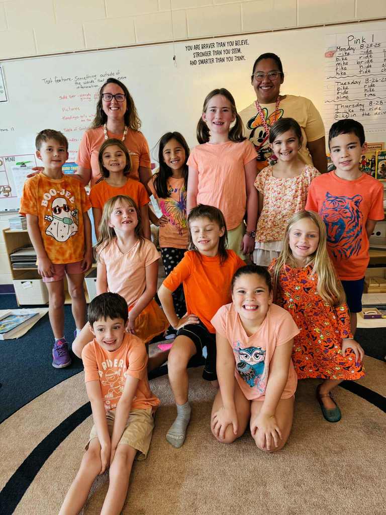 🧡Unity Day Fun!🧡 We are loving all the orange walking thru our hallways to celebrate against bullying! Thanks to everyone who wore orange!