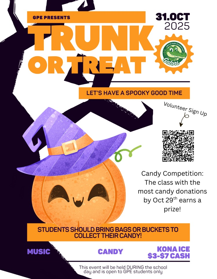 Trunk or Treat Flyer