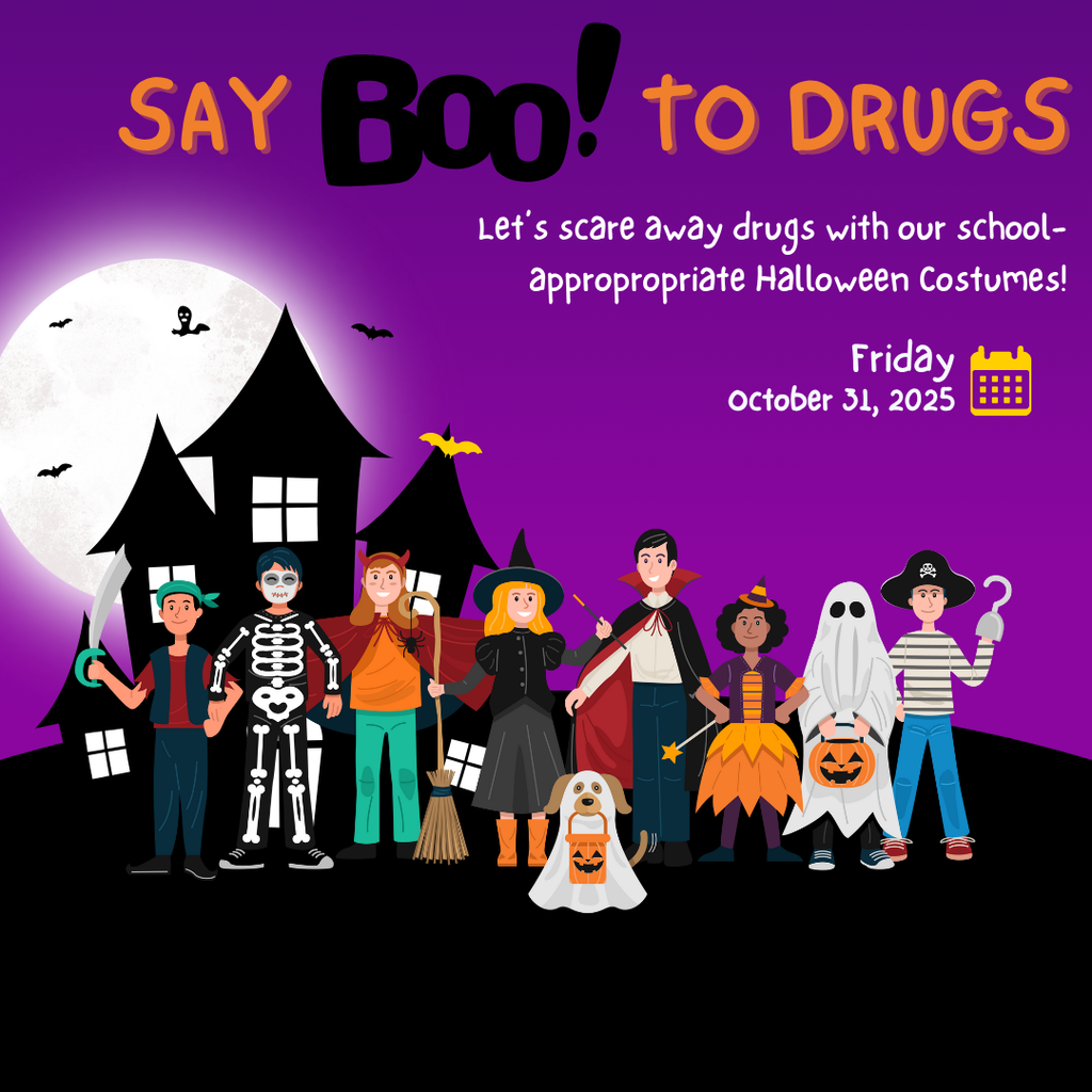 Say BOO! To Drugs Friday October 31
