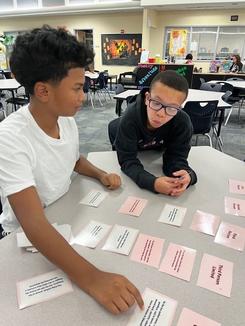 8th Grade Literacy Elective