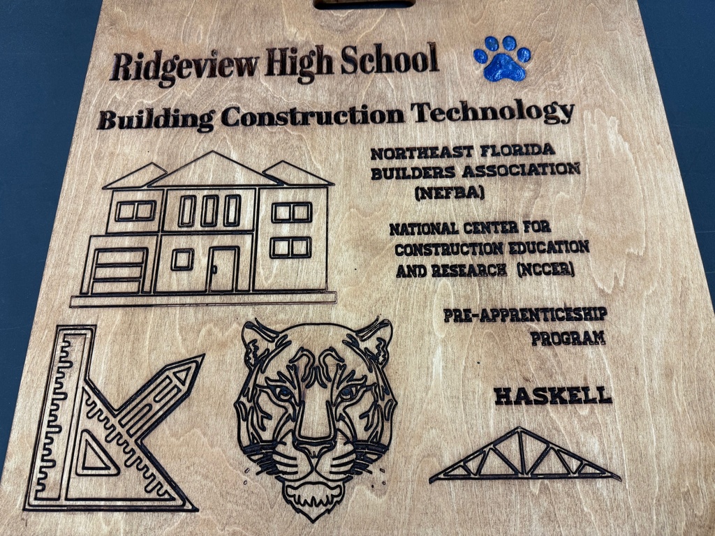 Mr. Bruchak’s upper-level Carpentry students are taking their skills to the next level with the CNC machine, learning to design and create custom wood signs. After experimenting with several approaches, they discovered the best techniques to make letters and objects truly stand out, a great lesson in precision, patience, and problem-solving!    Students have now moved on to the staining phase, adding depth and detail to their work. Next up, they’ll be designing their own personalized signs, applying their craftsmanship and creativity to the fullest.