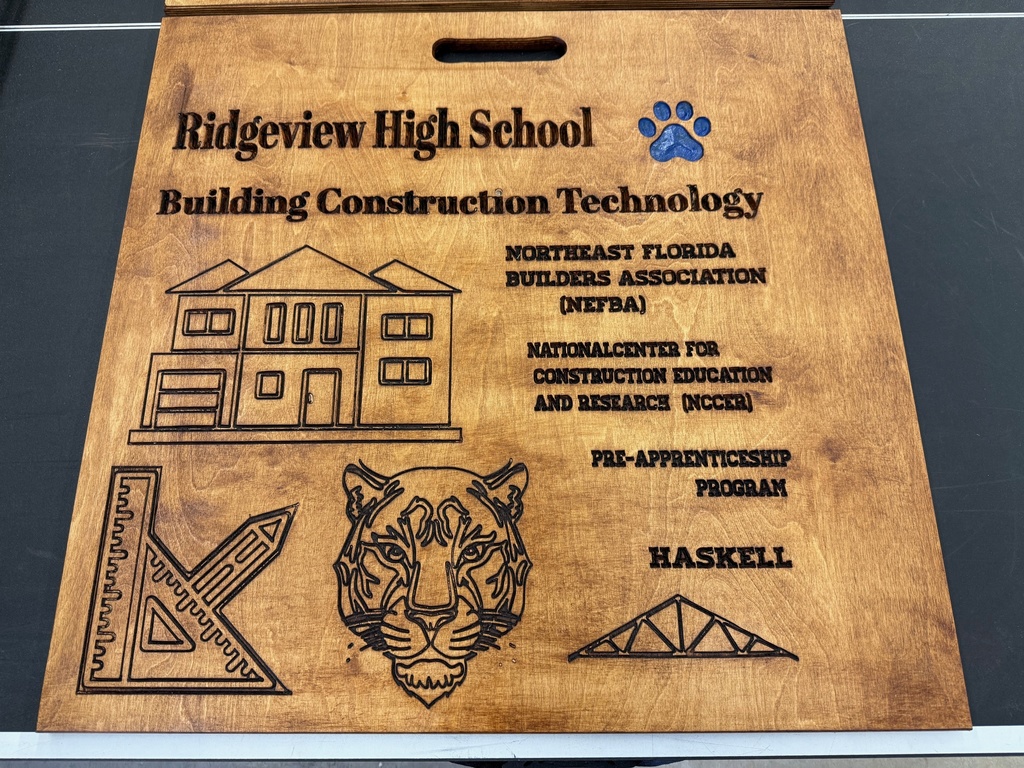 Mr. Bruchak’s upper-level Carpentry students are taking their skills to the next level with the CNC machine, learning to design and create custom wood signs. After experimenting with several approaches, they discovered the best techniques to make letters and objects truly stand out, a great lesson in precision, patience, and problem-solving!    Students have now moved on to the staining phase, adding depth and detail to their work. Next up, they’ll be designing their own personalized signs, applying their craftsmanship and creativity to the fullest.