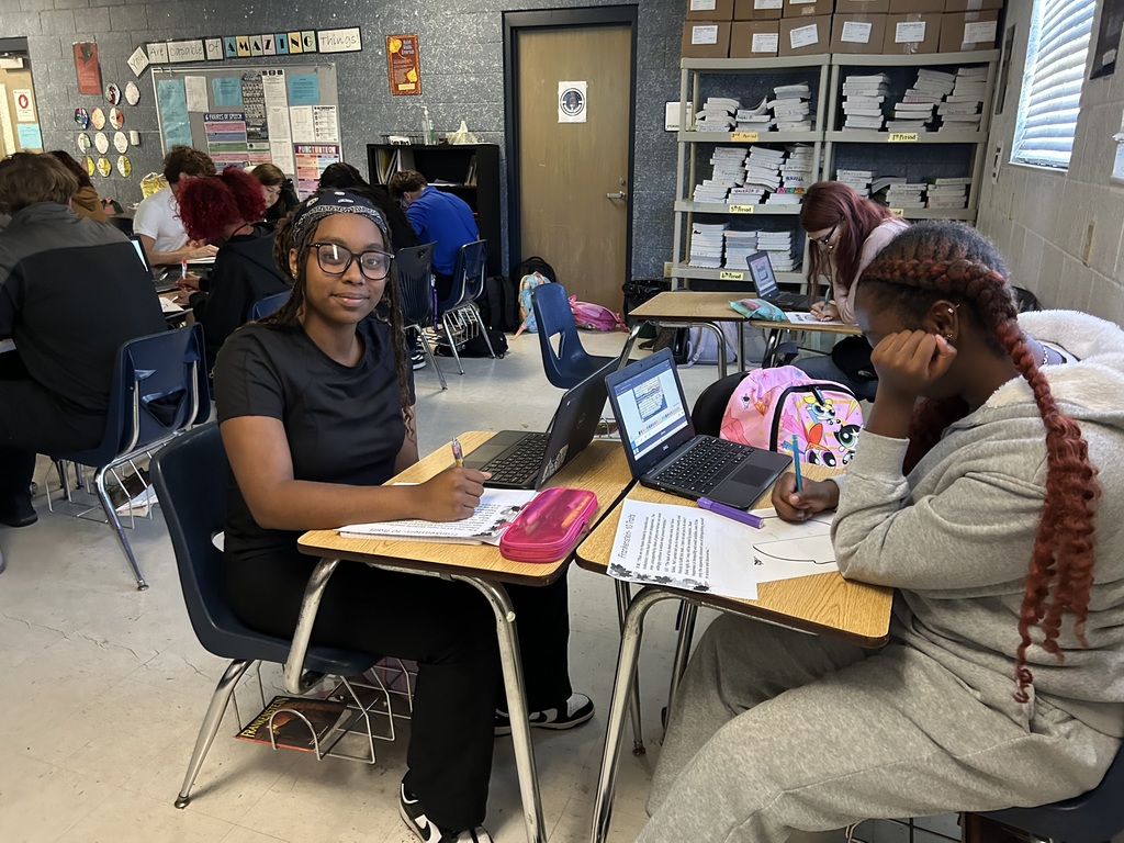 Mr. Werner's seniors took a deep dive into an excerpt from Frankenstein, exploring Victor Frankenstein's dual nature through a creative and analytical lens! Through close reading, discussion, and reflection, students evaluated how Mary Shelley develops conflicting character perspectives, a key part of their ELA standards and college-level literary analysis skills.  We love seeing our Panthers think critically, collaborate thoughtfully, and bring literature to life in such engaging ways!