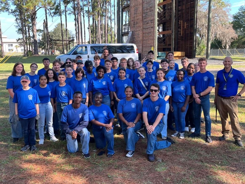 On Wednesday, October 22, 2025, our Ridgeview NJROTC cadets traveled to Camp Blanding for an unforgettable adventure — a 60-foot free-fall rappel! With guidance and support from the Florida Army National Guard, cadets faced their fears, challenged themselves, and built confidence that will last a lifetime.