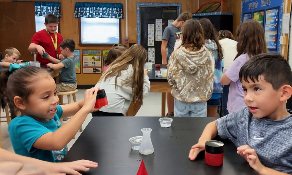 Kindergarten & 6th Grade Science Lab