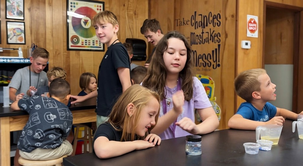 Kindergarten & 6th Grade Science Lab