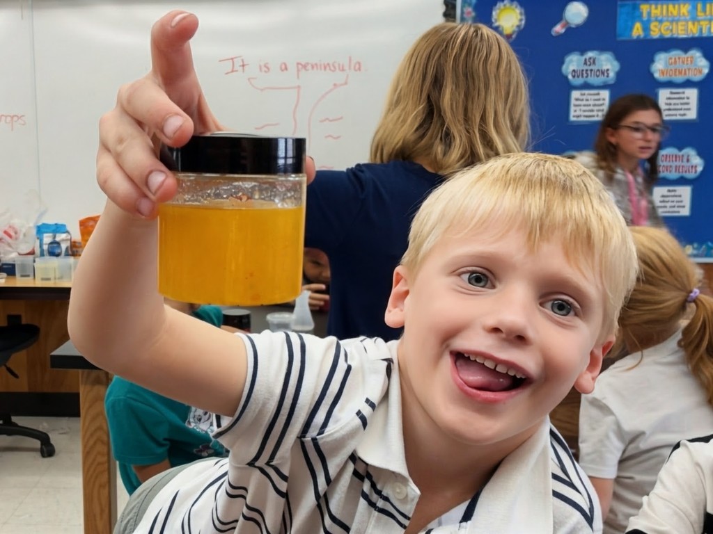 Kindergarten & 6th Grade Science Lab