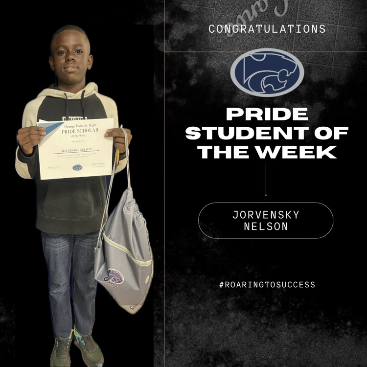 Pride Student of the Week