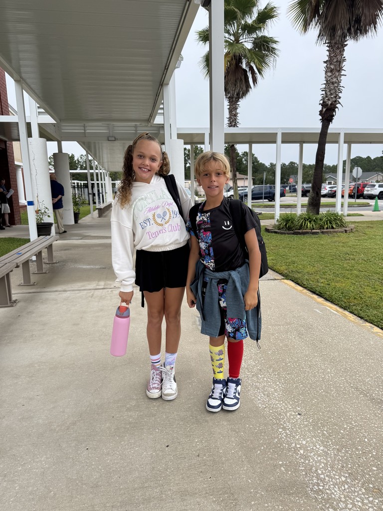 Students with crazy hair or wearing crazy socks.