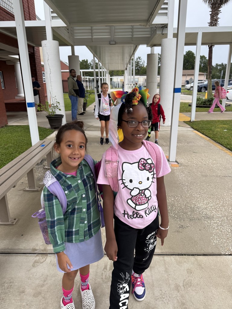 Students with crazy hair.