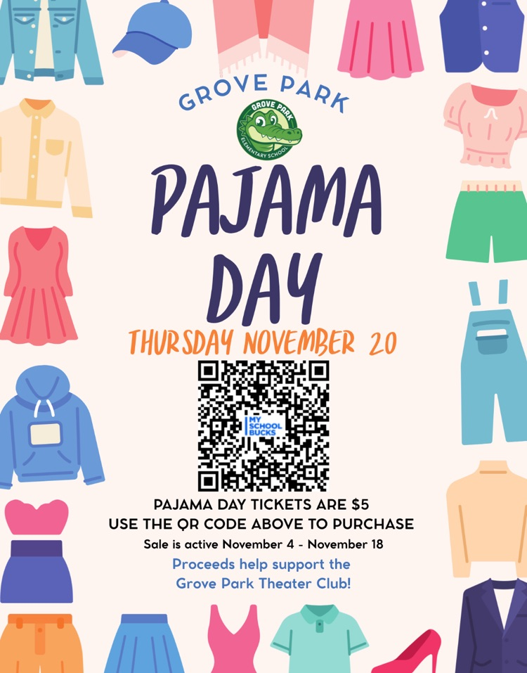 Pajama Day Fundraiser Flyer
