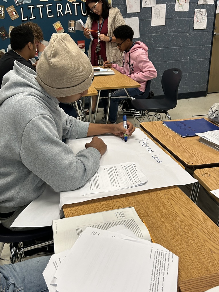 Ms. Michaels’s and Mr. Gonzalez's students put their critical thinking skills to work as they analyzed key quotes from Emerson’s Self-Reliance through four different lenses: philosophical, historical, social, and personal. Working in collaborative groups, students debated interpretations, justified their ideas with textual evidence, and reflected on how different perspectives shape meaning. This lesson was a perfect example of rigorous, student-centered learning, filled with conversation, curiosity, and critical analysis.